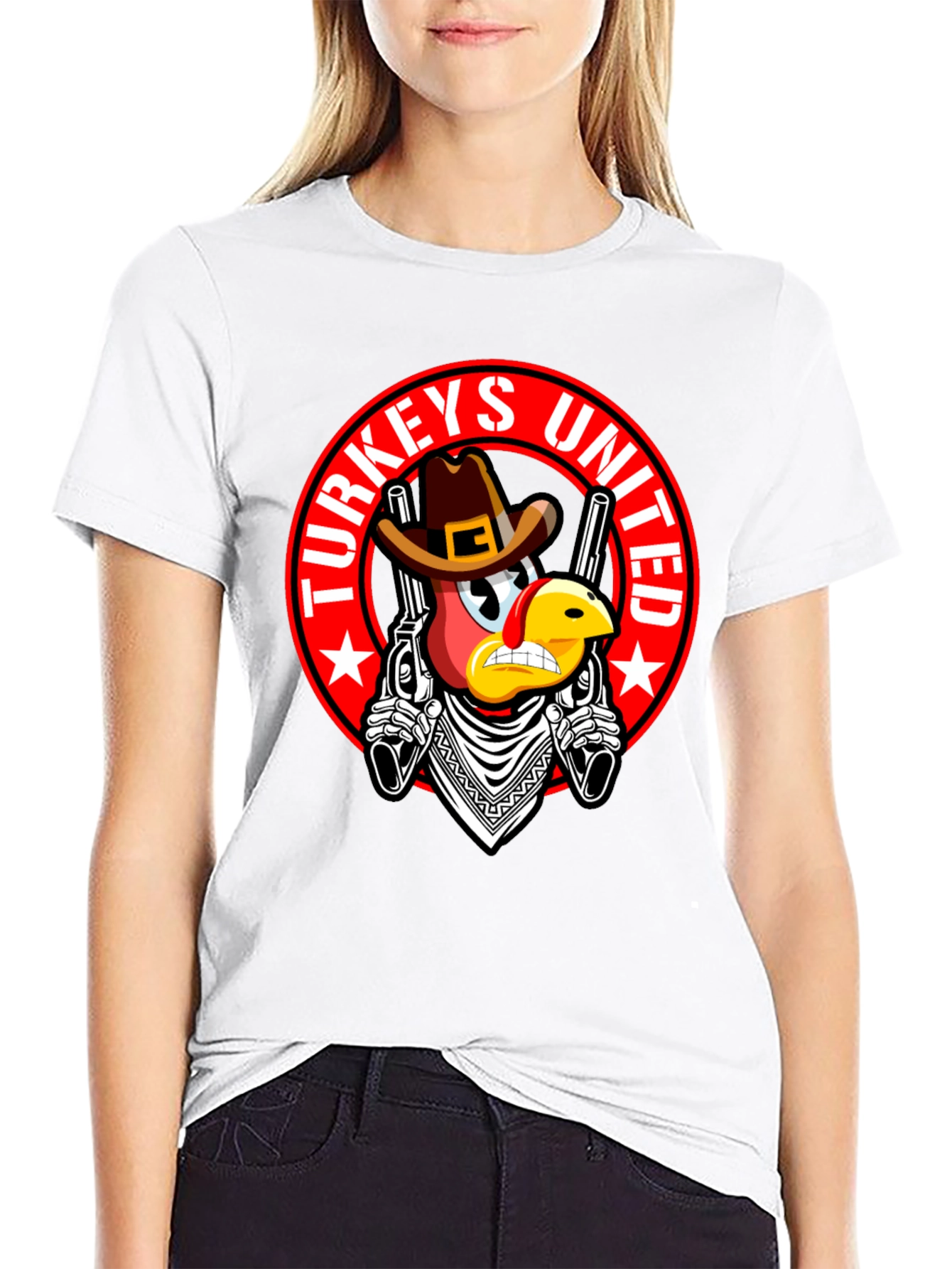 Turkeys United Cowboy T-Shirt