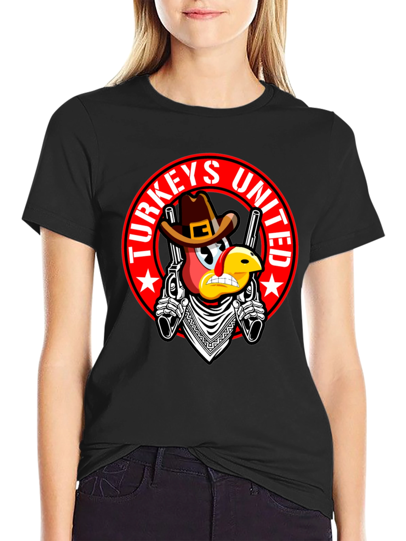 Turkeys United Cowboy T-Shirt
