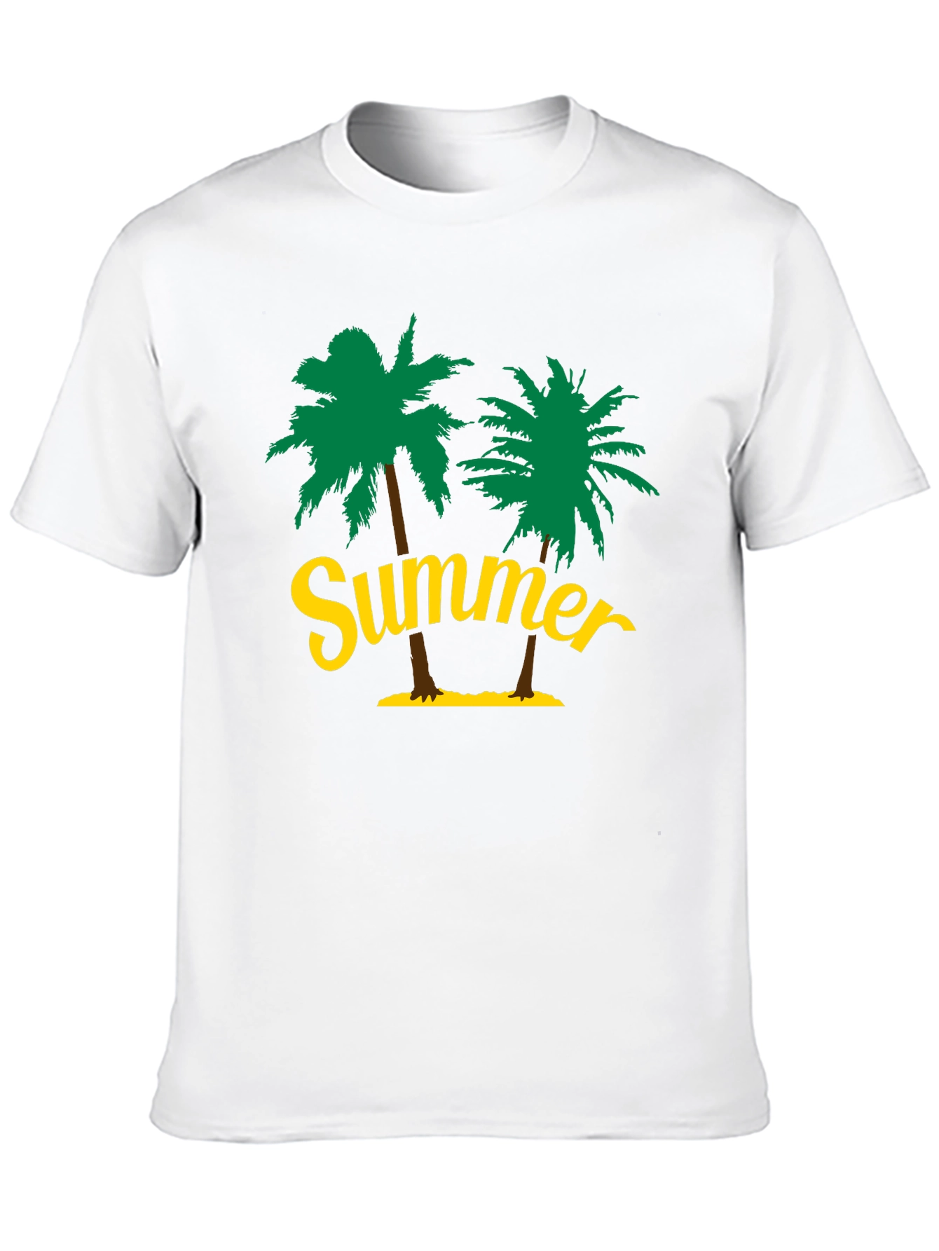 Summer Palm Tree Graphic T-Shirt