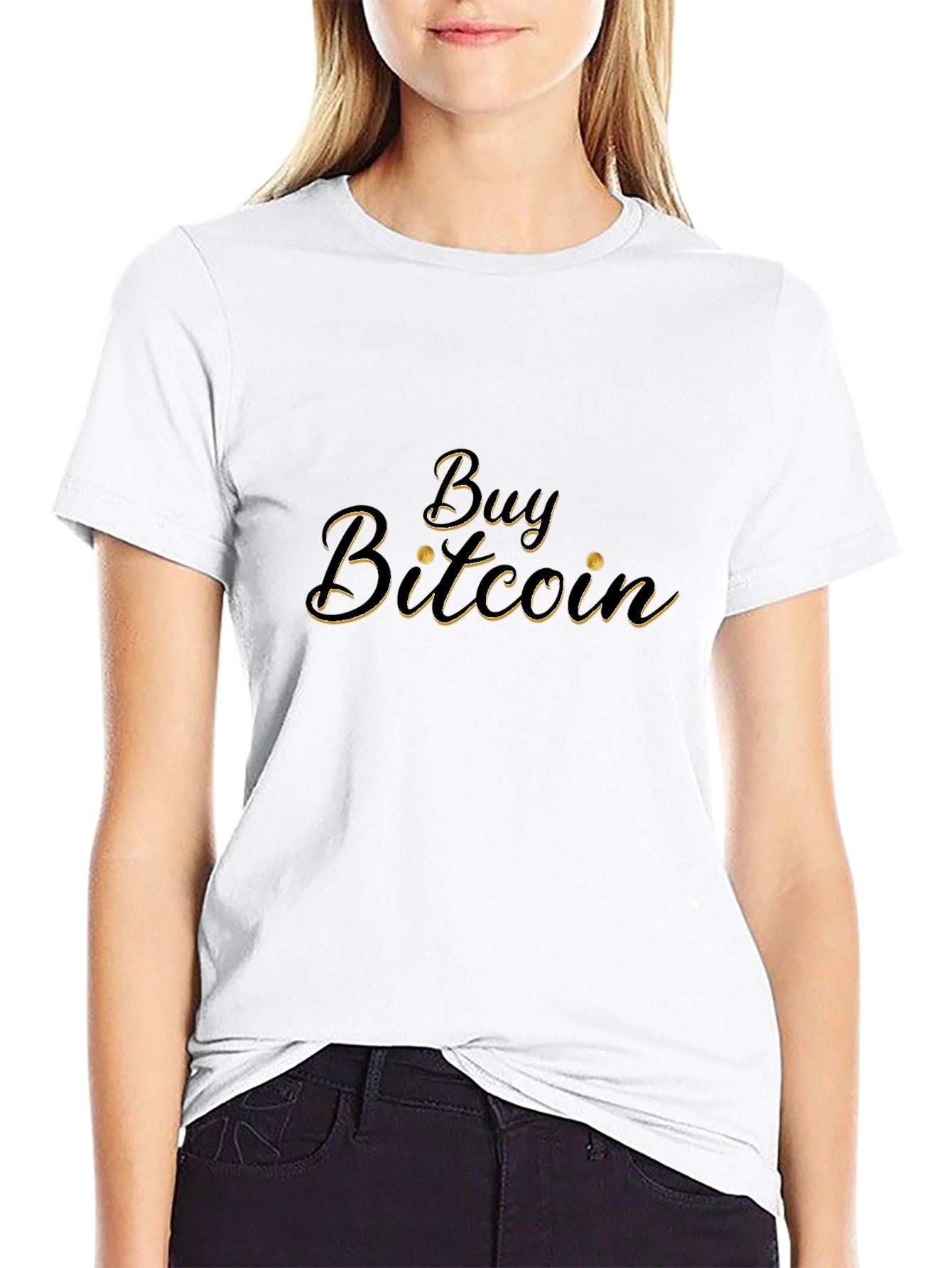 Buy Bitcoin Black T-Shirt Crypto Currency Tee