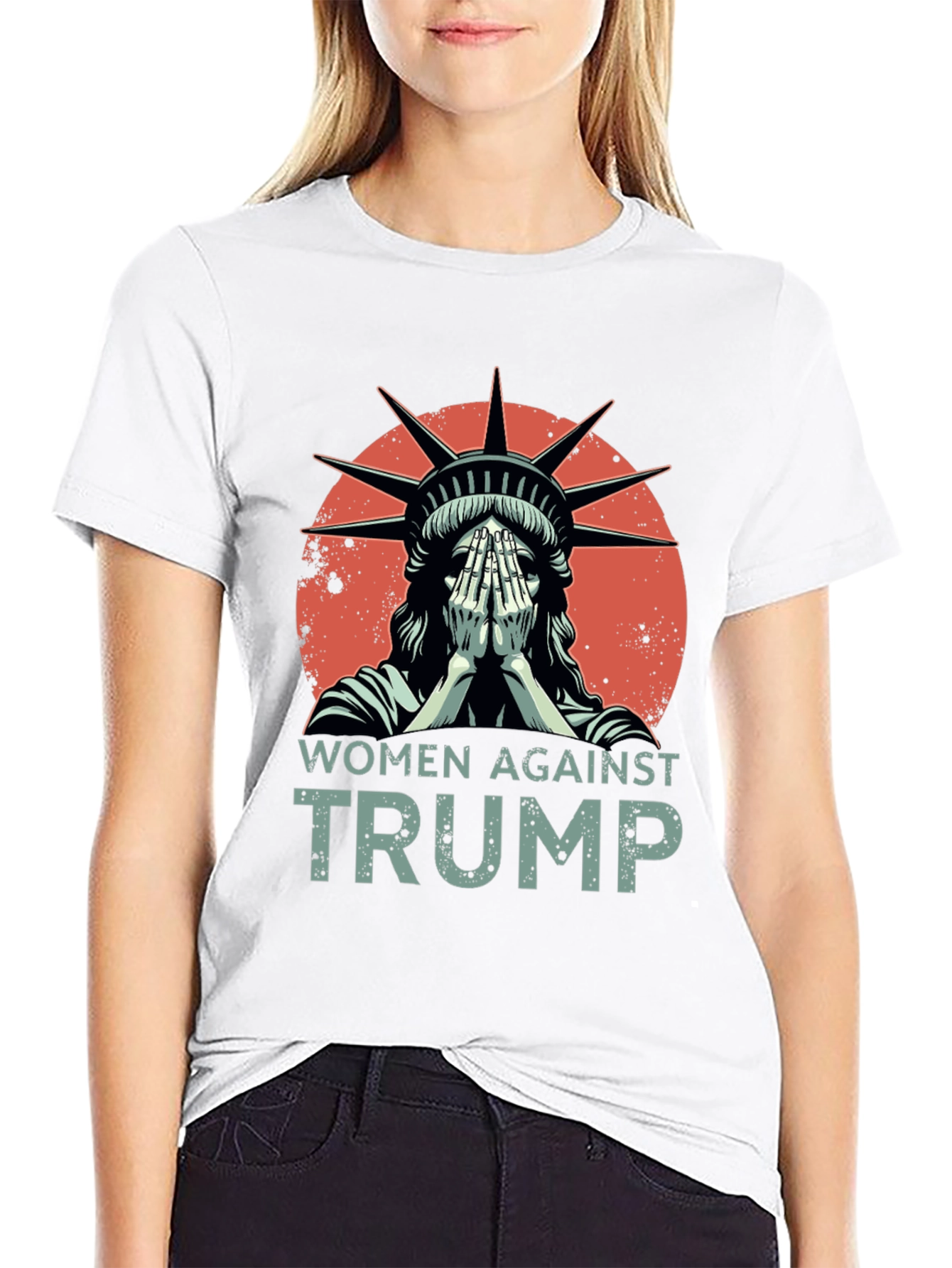 Women Against Trump Graphic Tee