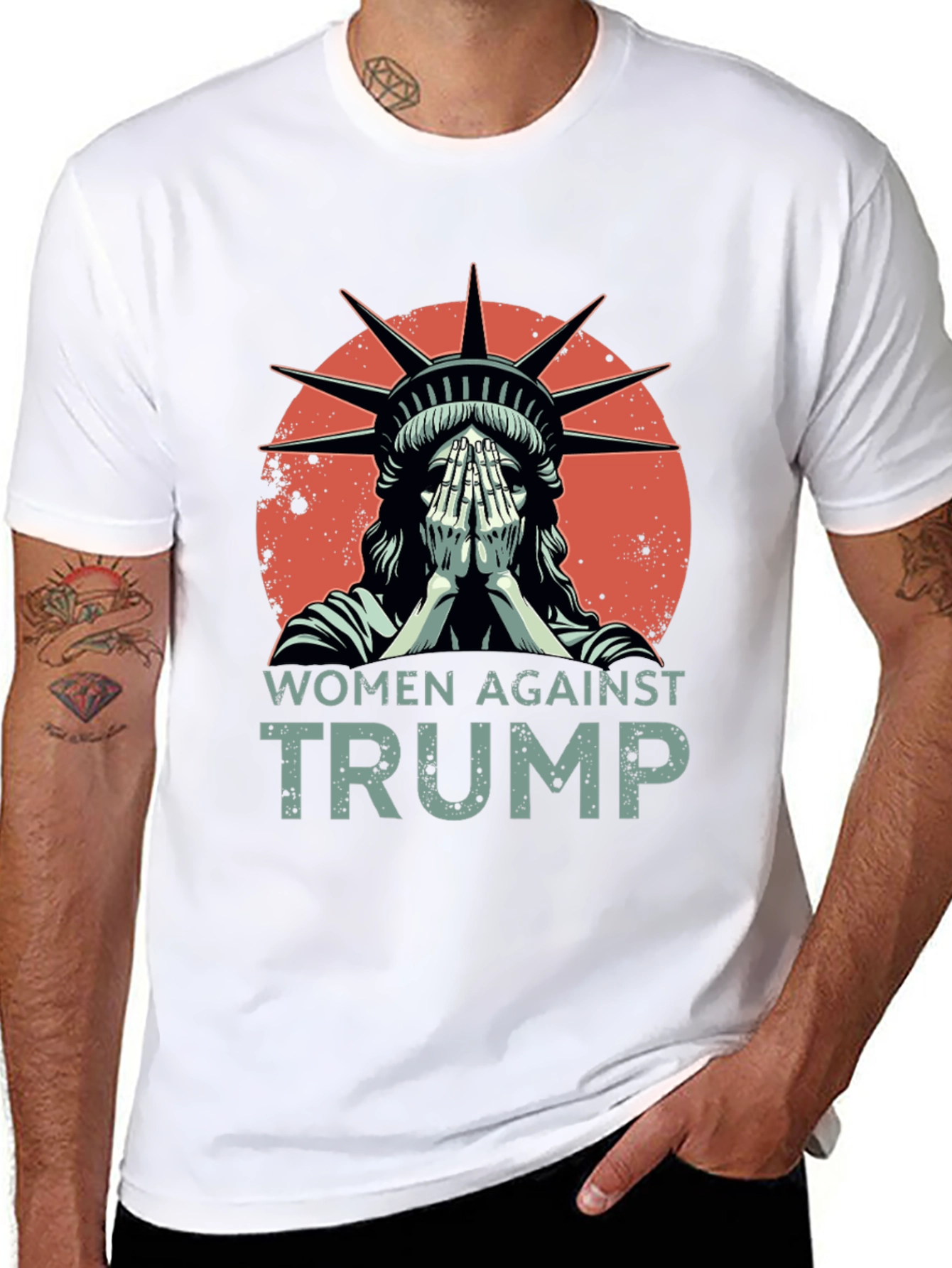 Women Against Trump Graphic Tee