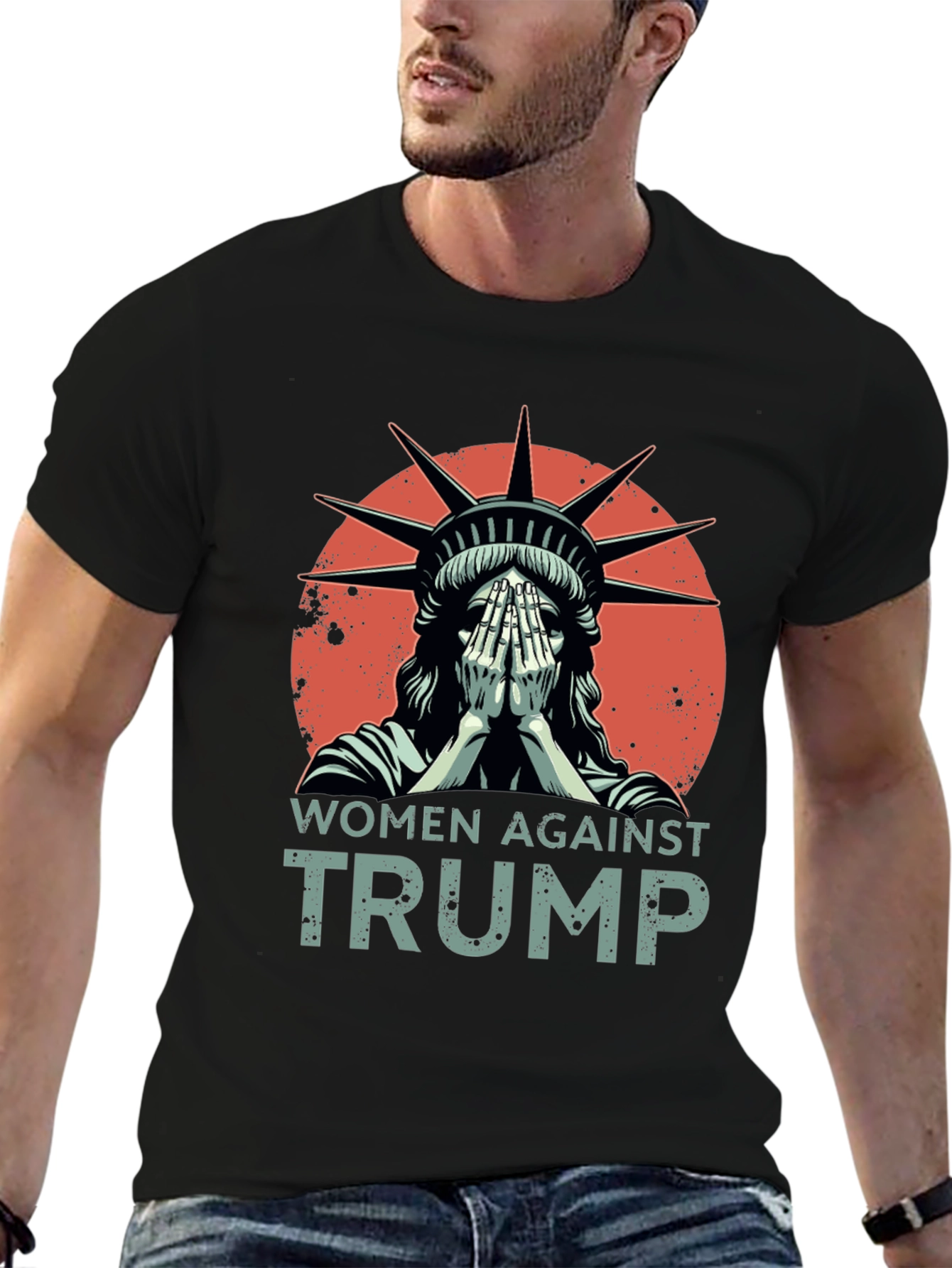 Women Against Trump Graphic Tee