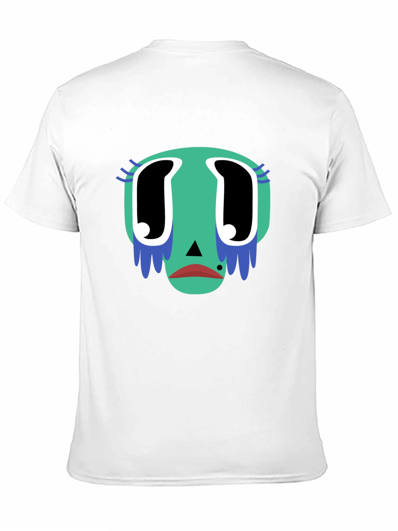 Sad Graphic Tee - Unique Art T-Shirt