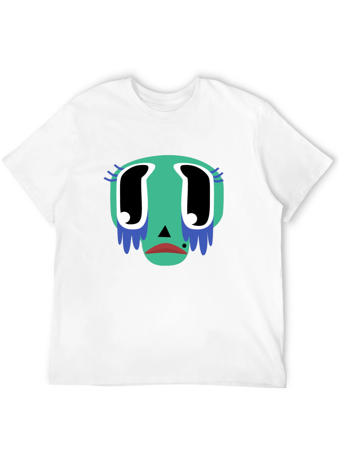 Sad Graphic Tee - Unique Art T-Shirt