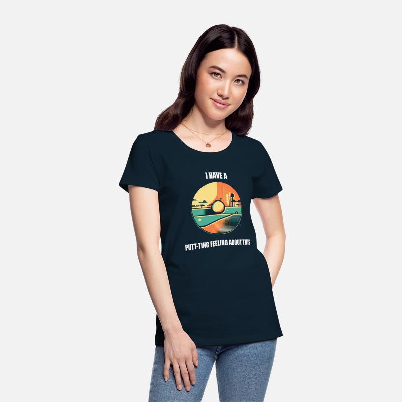 Hobbie Minigolf T-Shirt Design With Saying, Gift