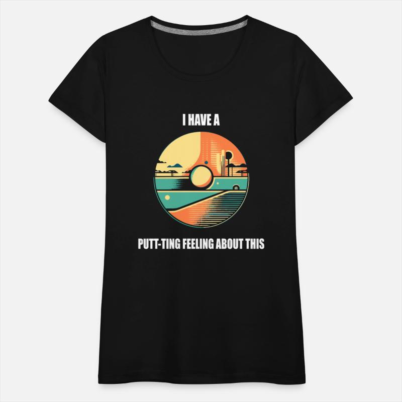 Hobbie Minigolf T-Shirt Design With Saying, Gift