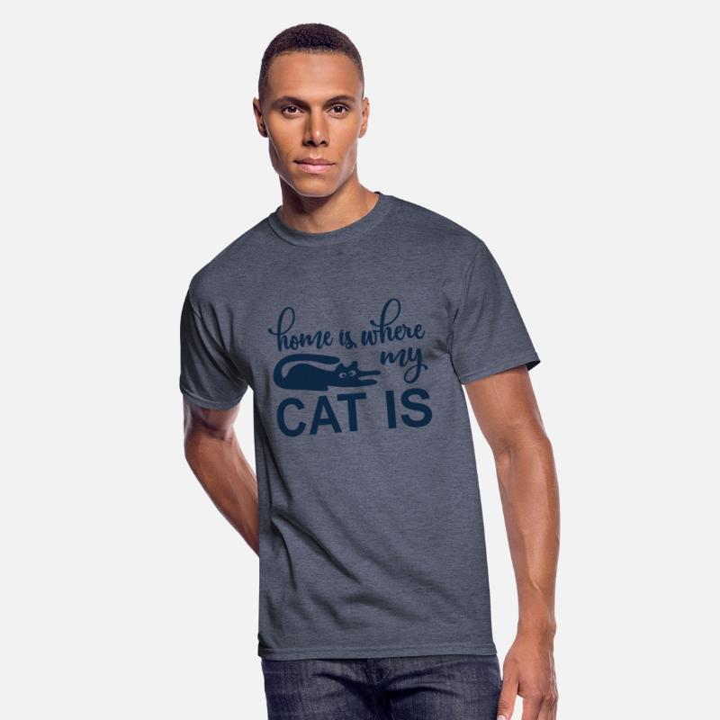 Home with cat