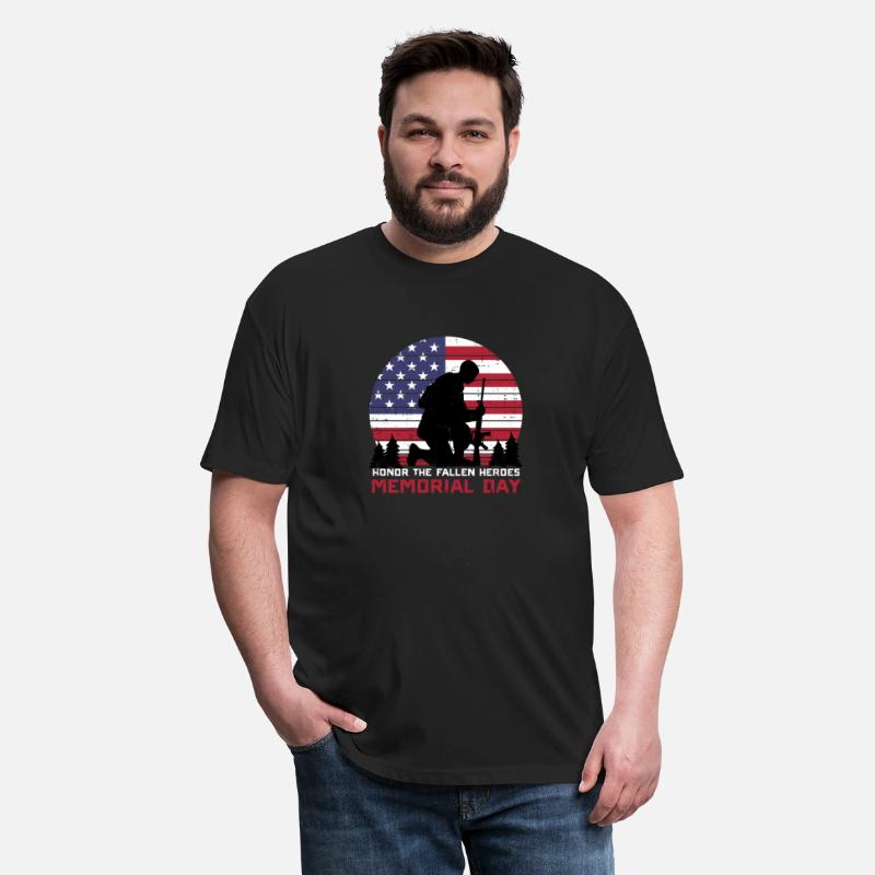 Honor The Fallen Heroes Memorial Day Us Flag