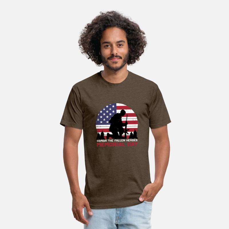 Honor The Fallen Heroes Memorial Day Us Flag