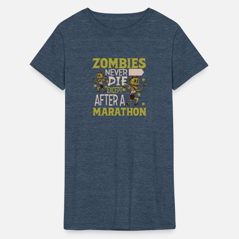 Horror Zombie Runner Half Marathon Running Jogging