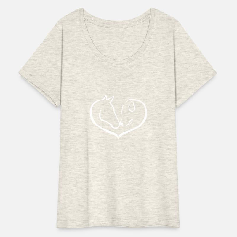 horse dog love heart kiss horse