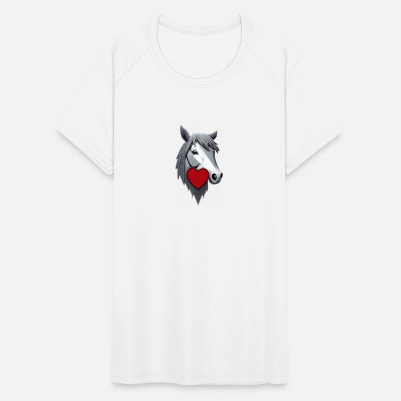 Horse with a heart