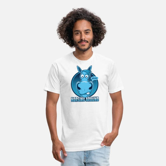 Horsing Around Funny Horse Lover Tee