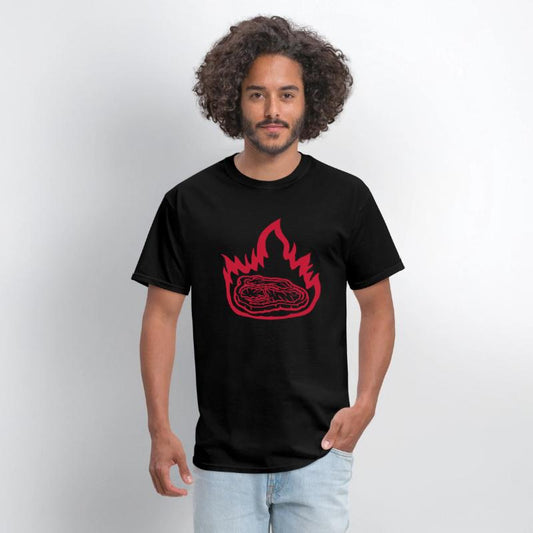 hot fire steak juicy