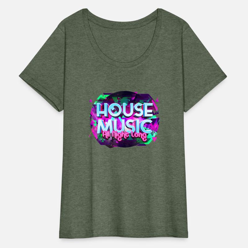 House Music All Night Long Rave Edm Deep Techno