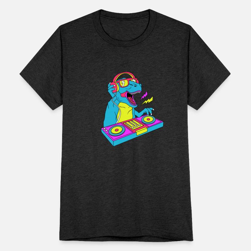 House Music Dj Dinosaur Techno Music Dino Rave