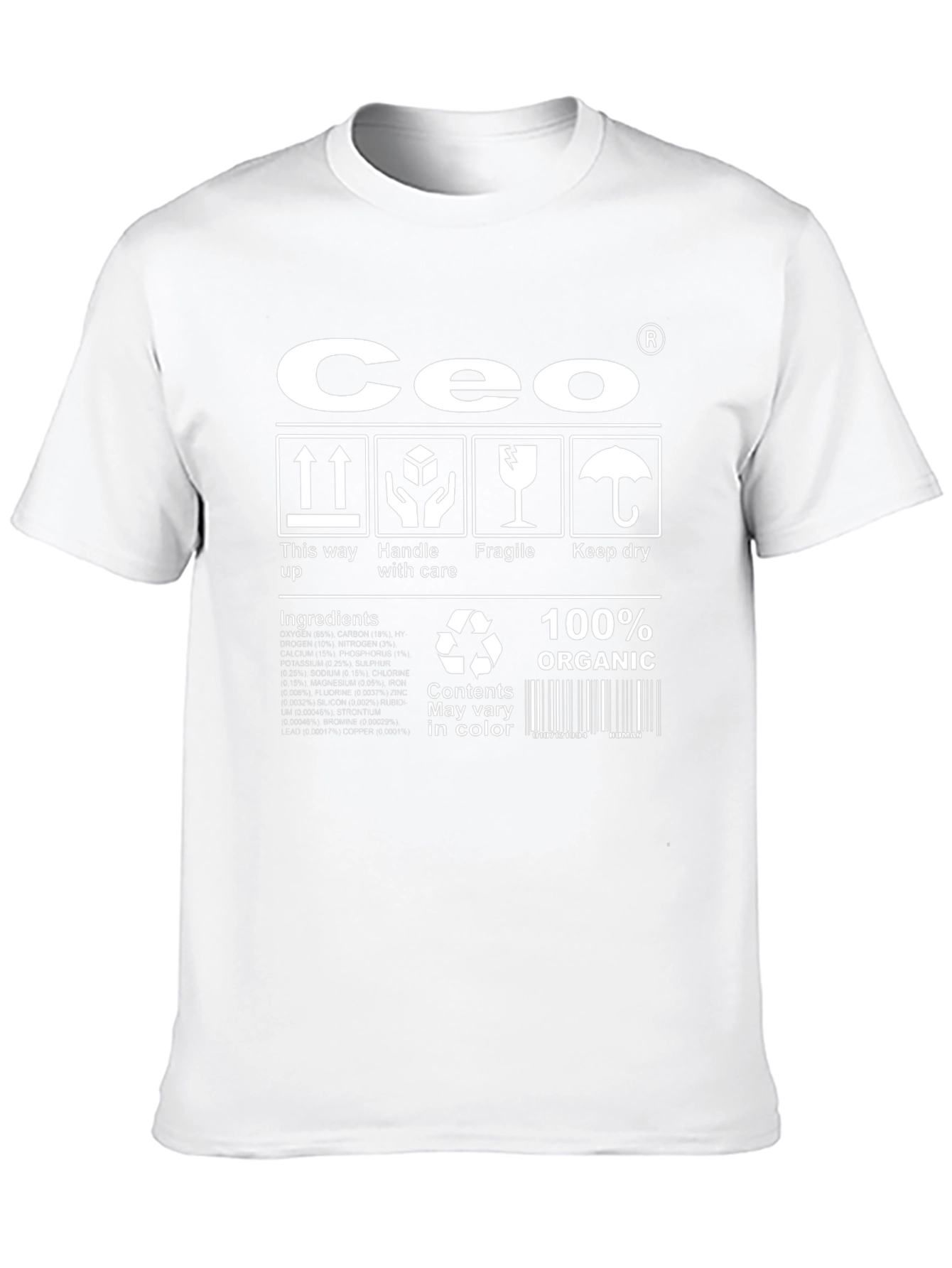 CEO Organic Cotton Graphic T-Shirt