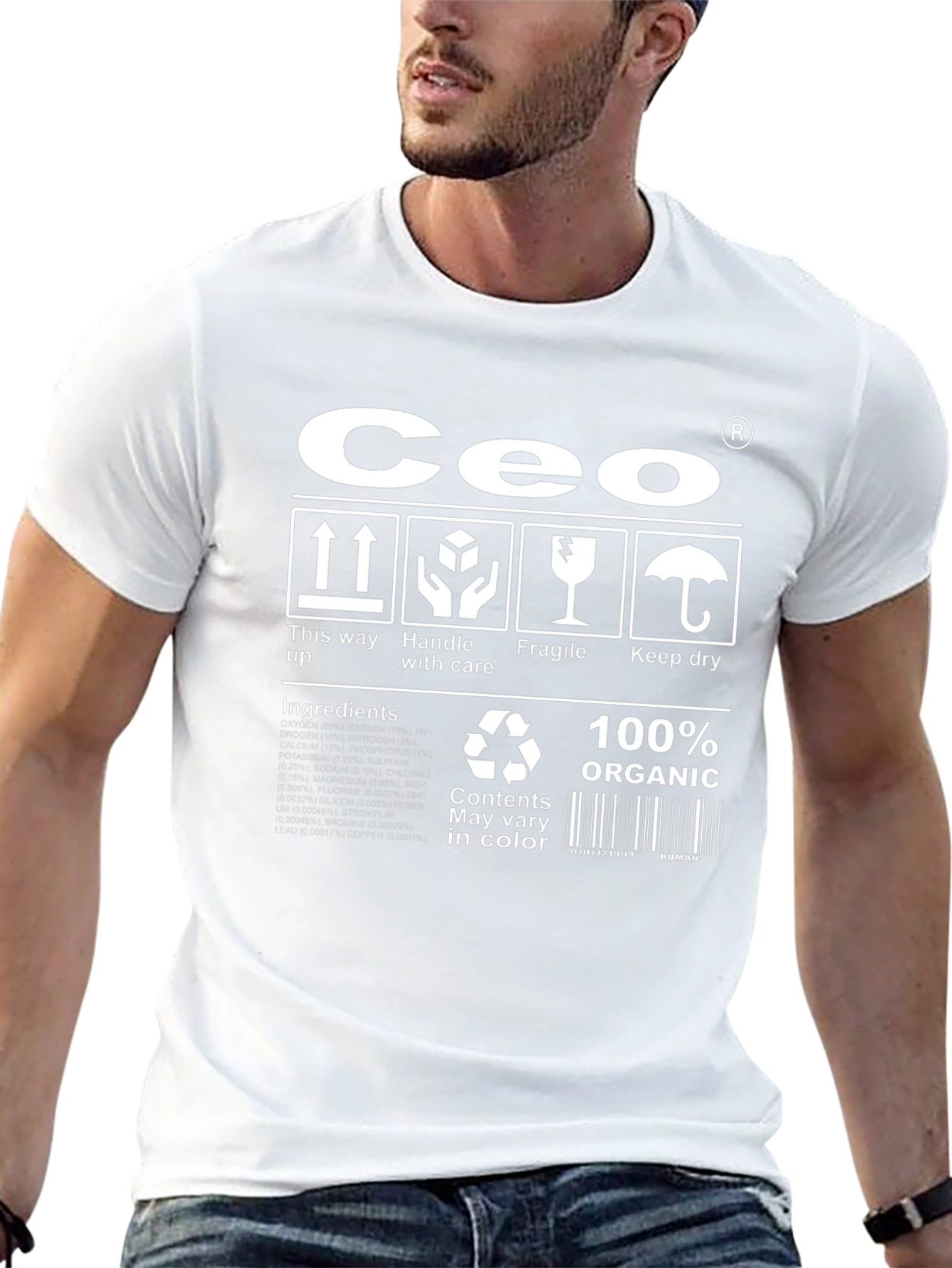 CEO Organic Cotton Graphic T-Shirt