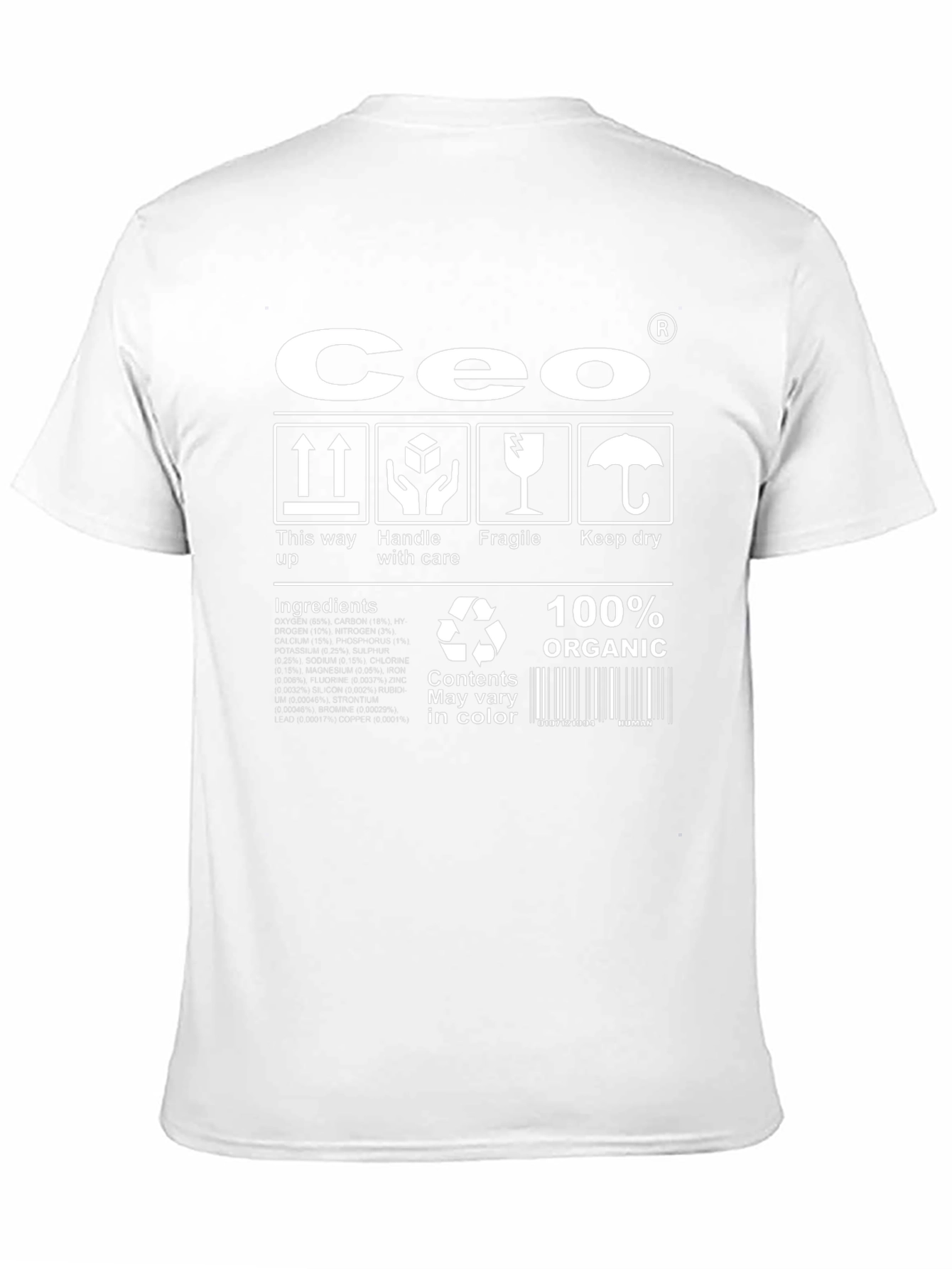 CEO Organic Cotton Graphic T-Shirt