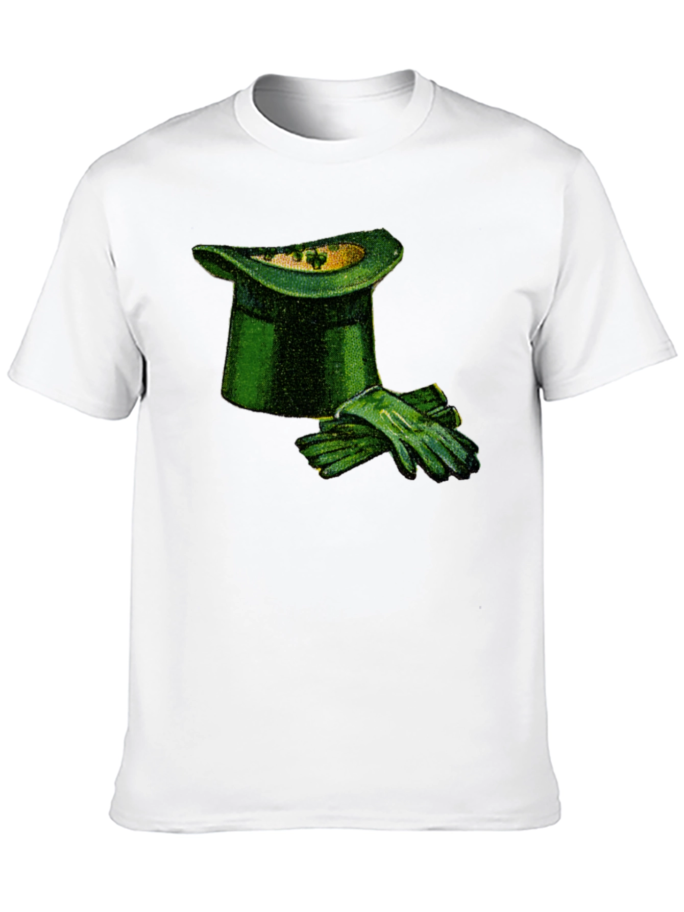 St. Patricks Day Hat and Gloves Graphic Tee