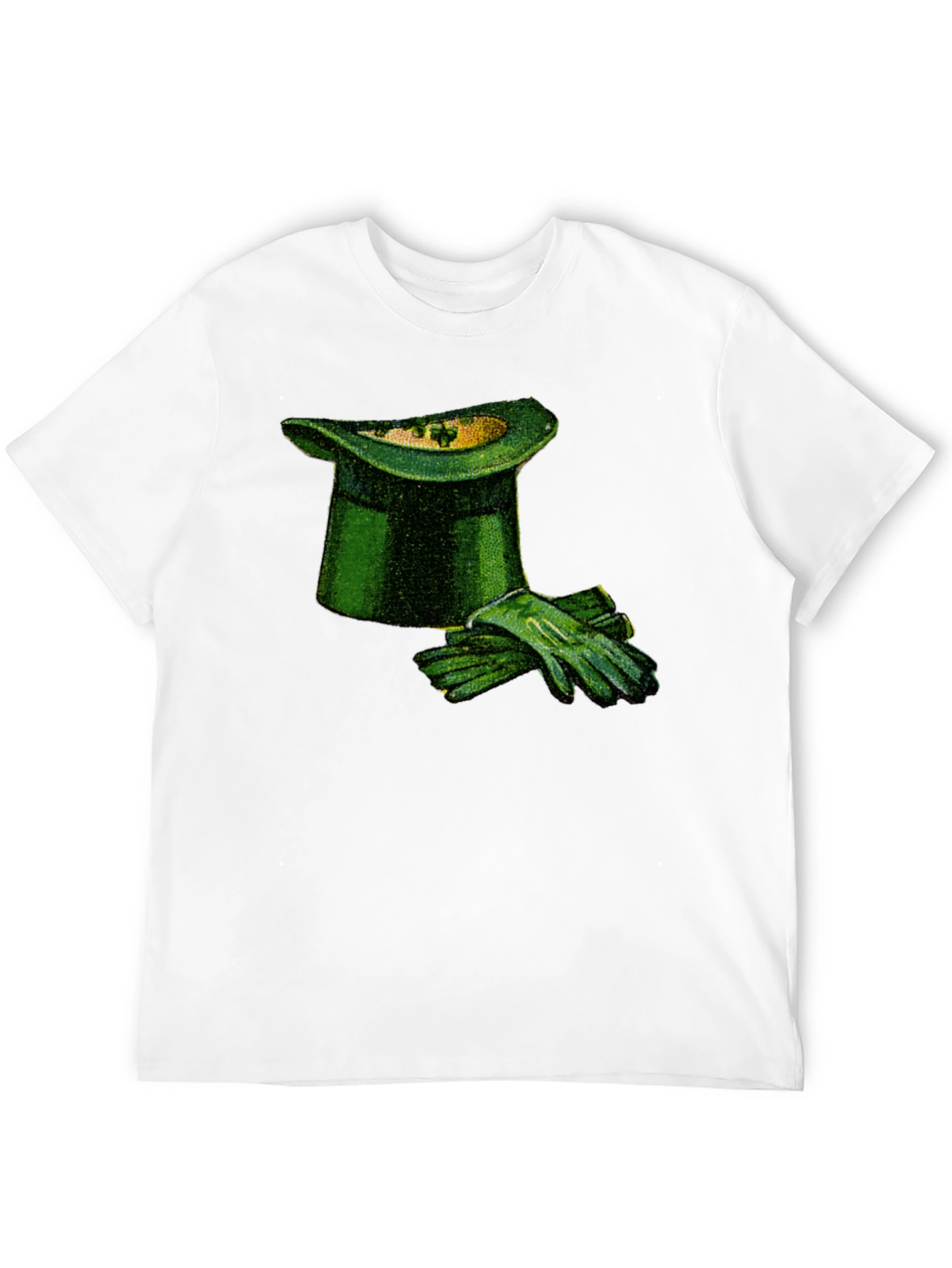 St. Patricks Day Hat and Gloves Graphic Tee
