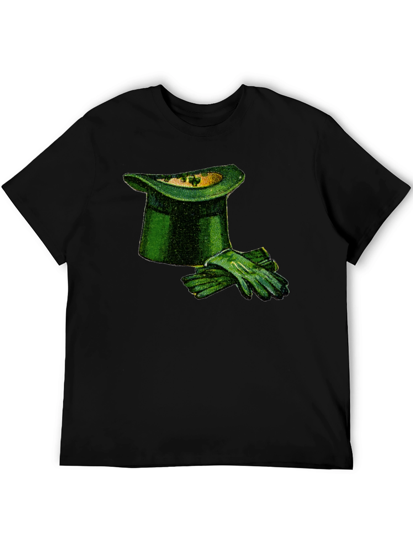 St. Patricks Day Hat and Gloves Graphic Tee
