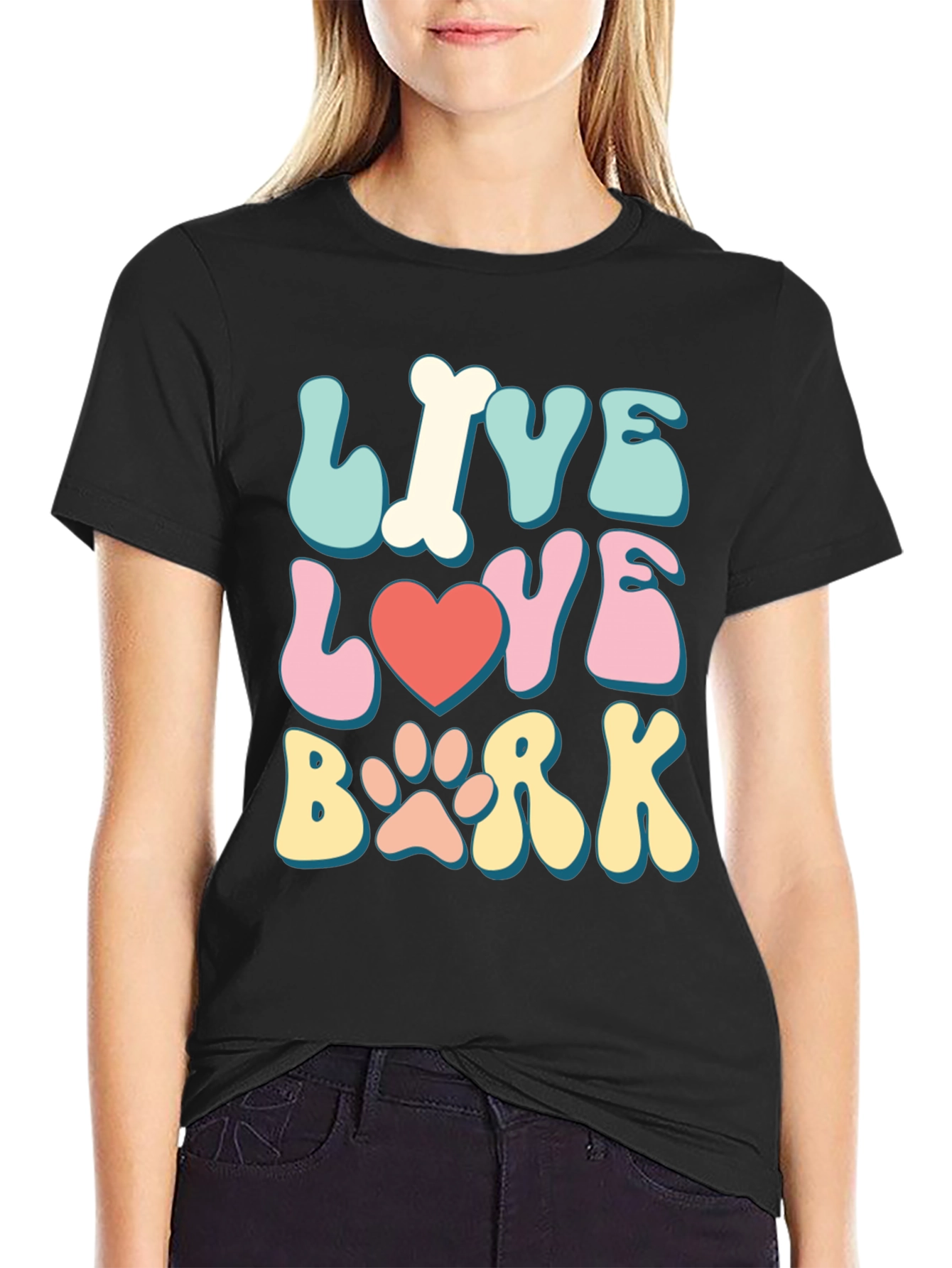 Live Love Bark T-Shirt