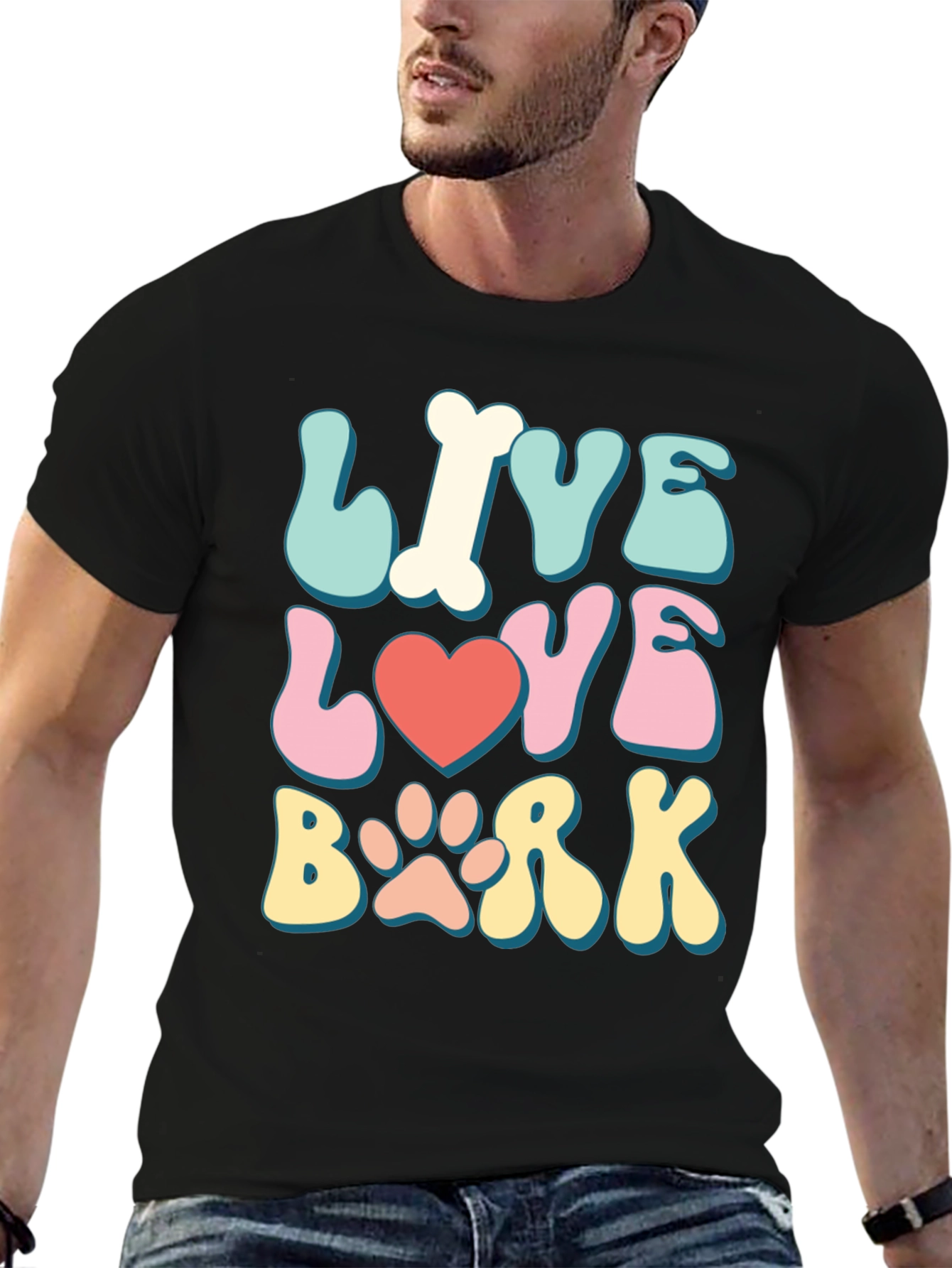 Live Love Bark T-Shirt