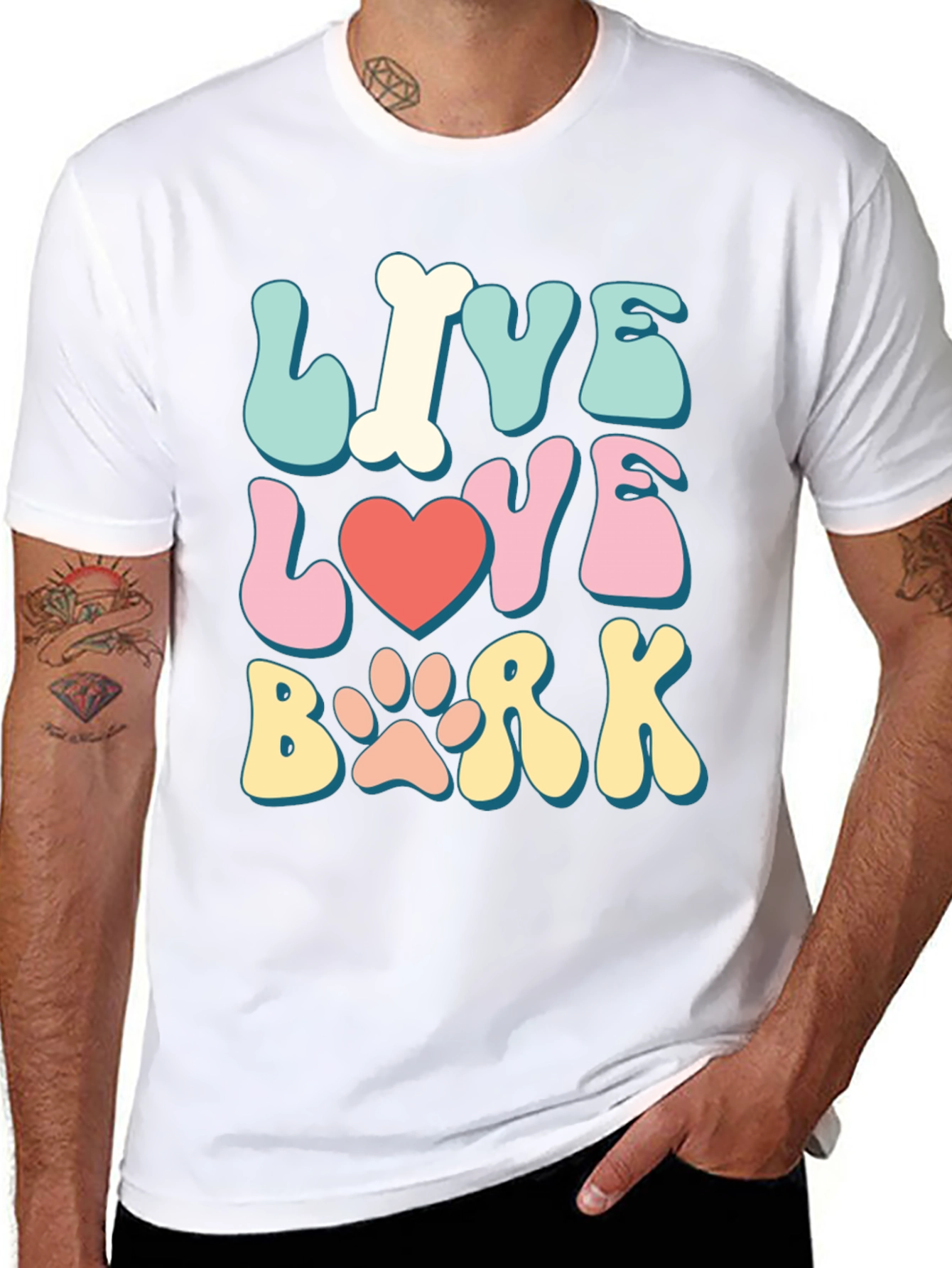Live Love Bark T-Shirt