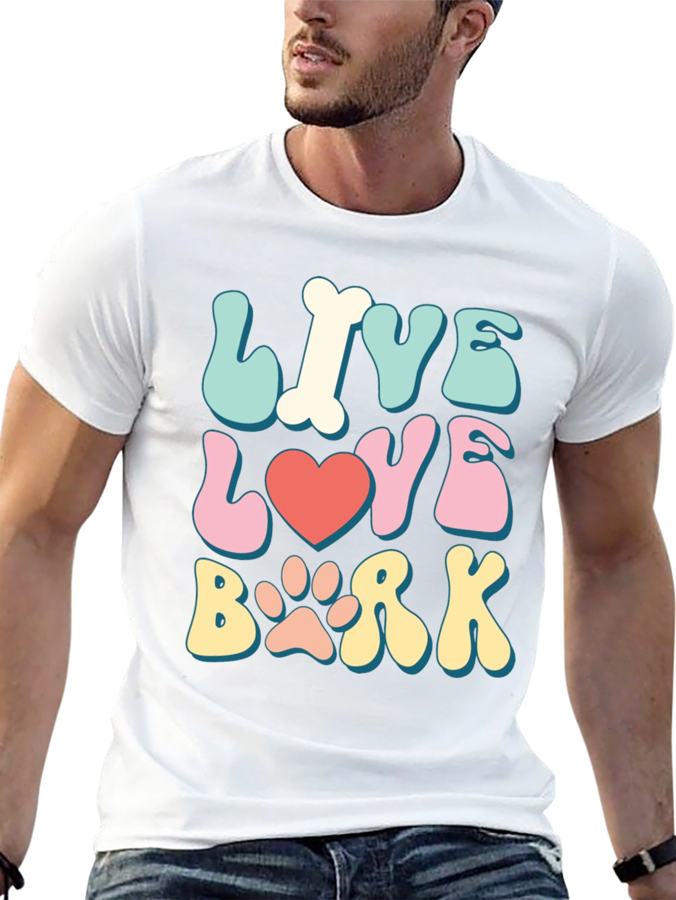 Live Love Bark T-Shirt