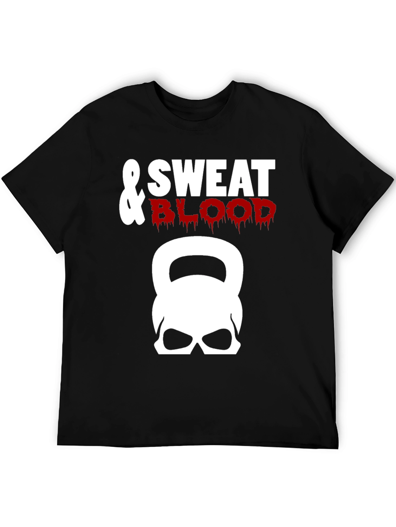 Sweat & Blood Kettlebell Skull Graphic Tee