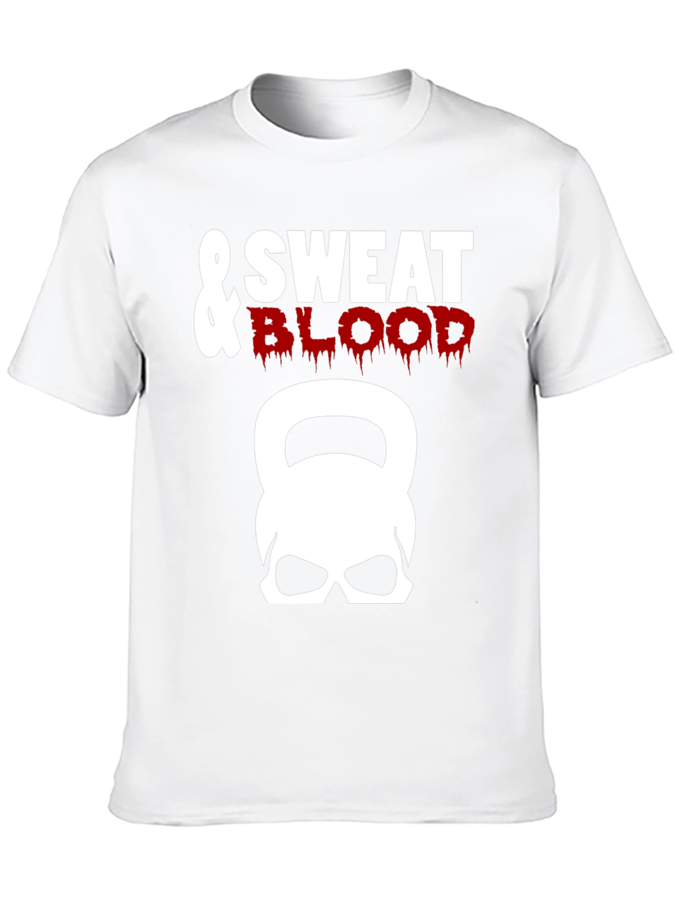 Sweat & Blood Kettlebell Skull Graphic Tee