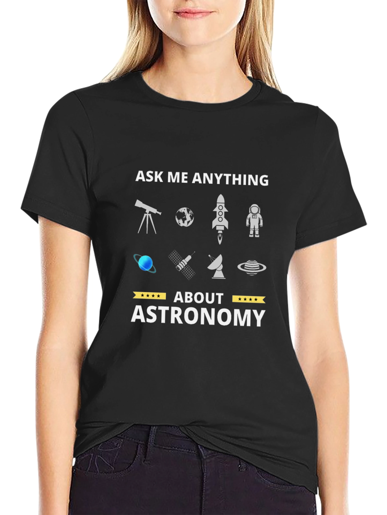 Ask Me Anything About Astronomy T-Shirt