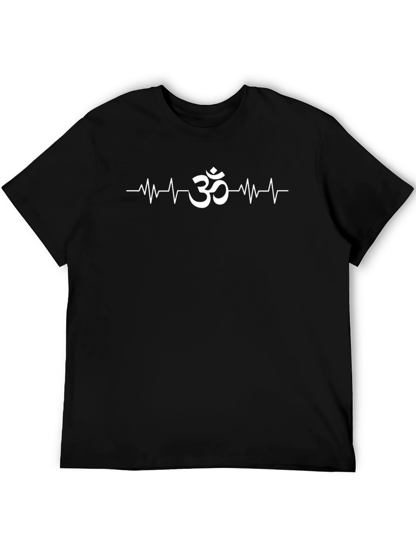 Om Heartbeat Graphic T-Shirt - Stylish & Comfortable