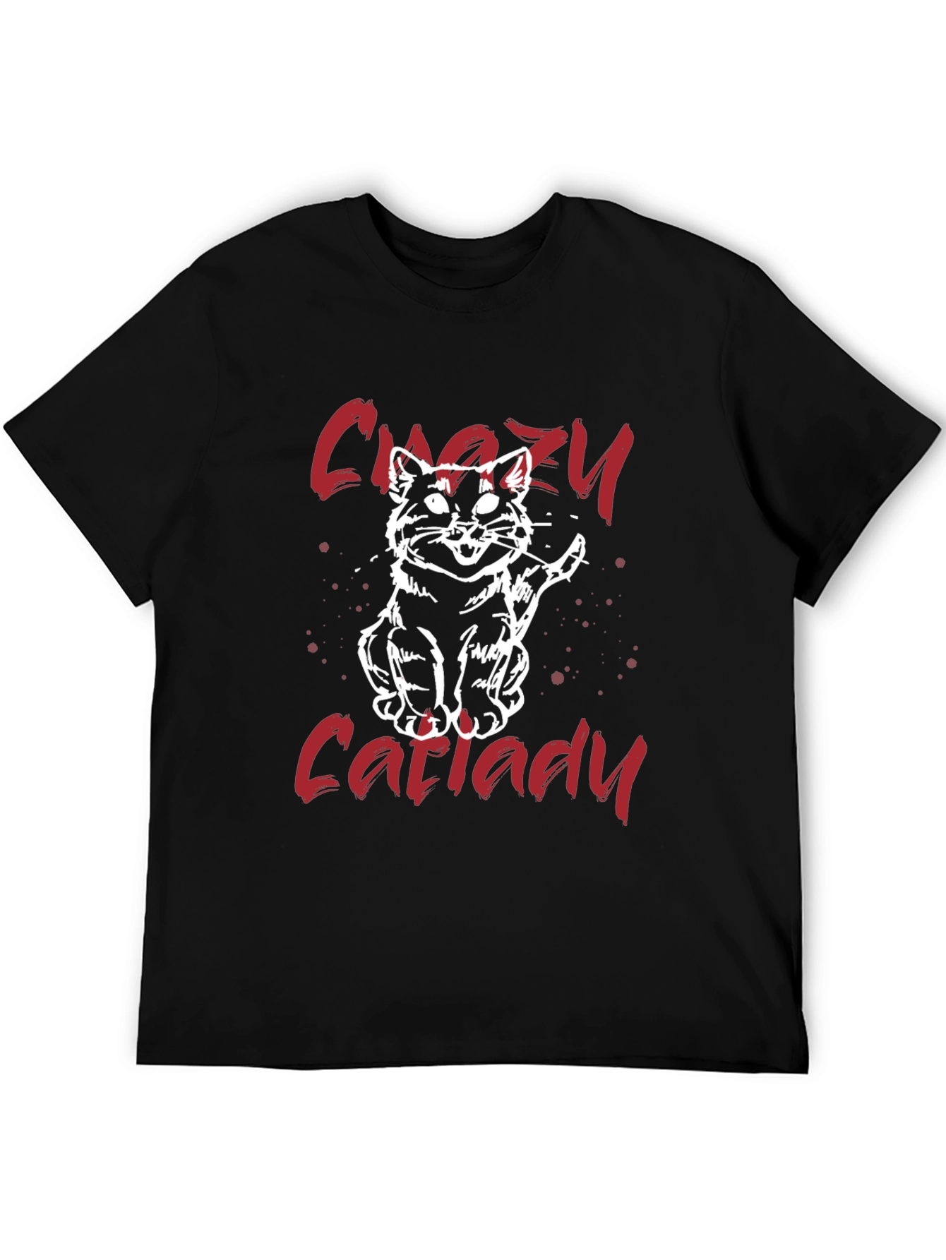 Crazy Cat Lady Graphic T-Shirt