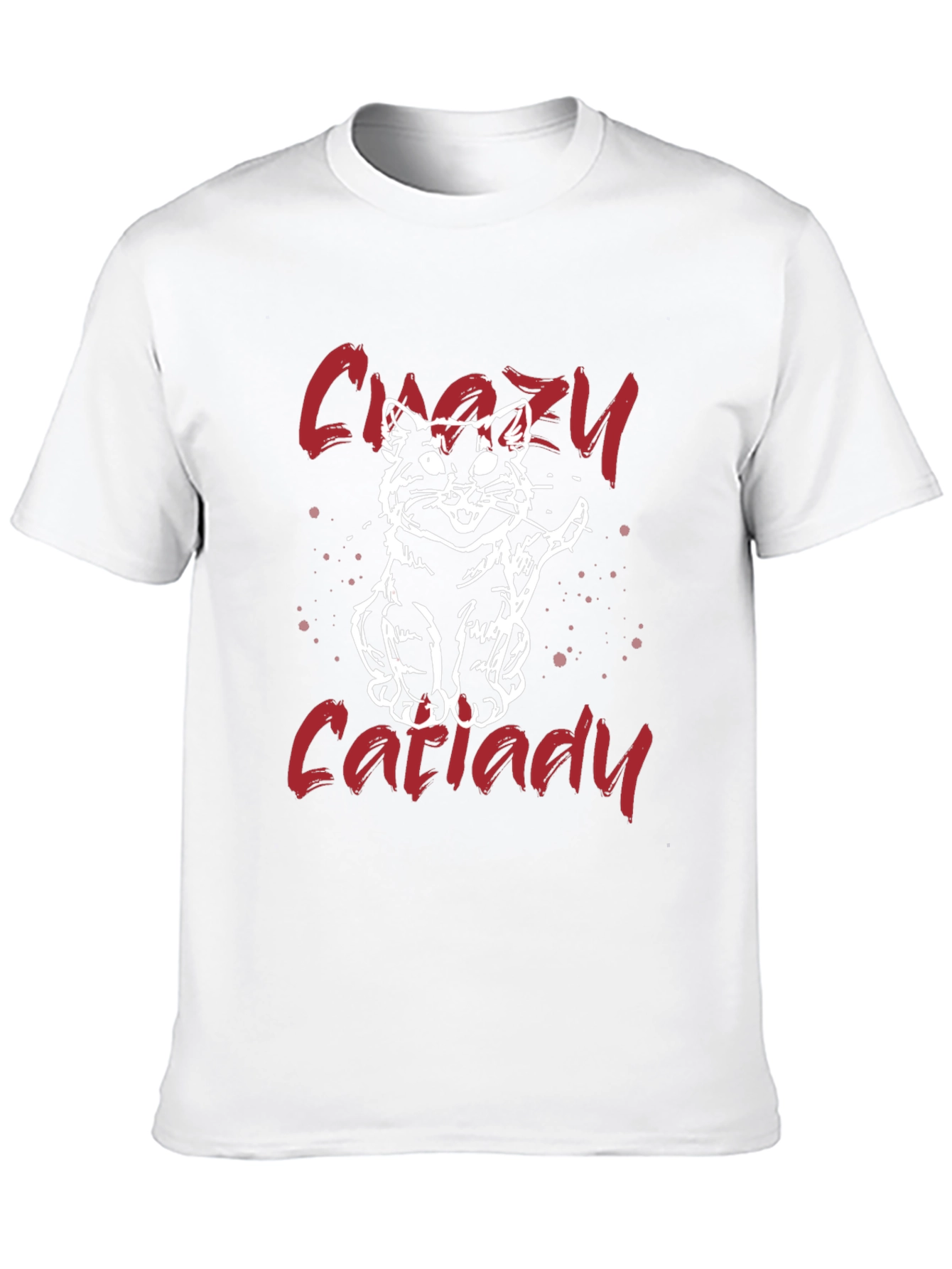 Crazy Cat Lady Graphic T-Shirt