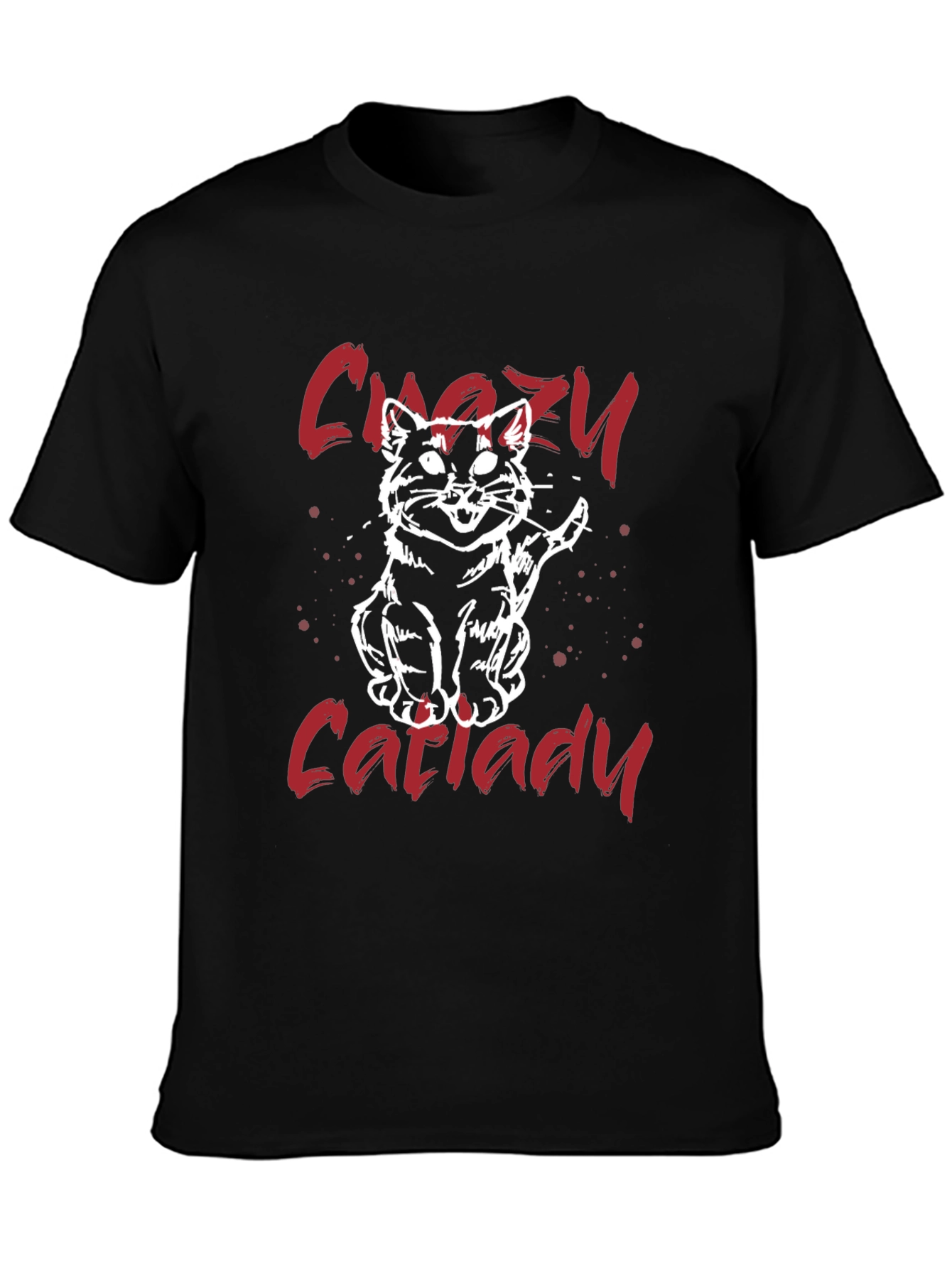 Crazy Cat Lady Graphic T-Shirt