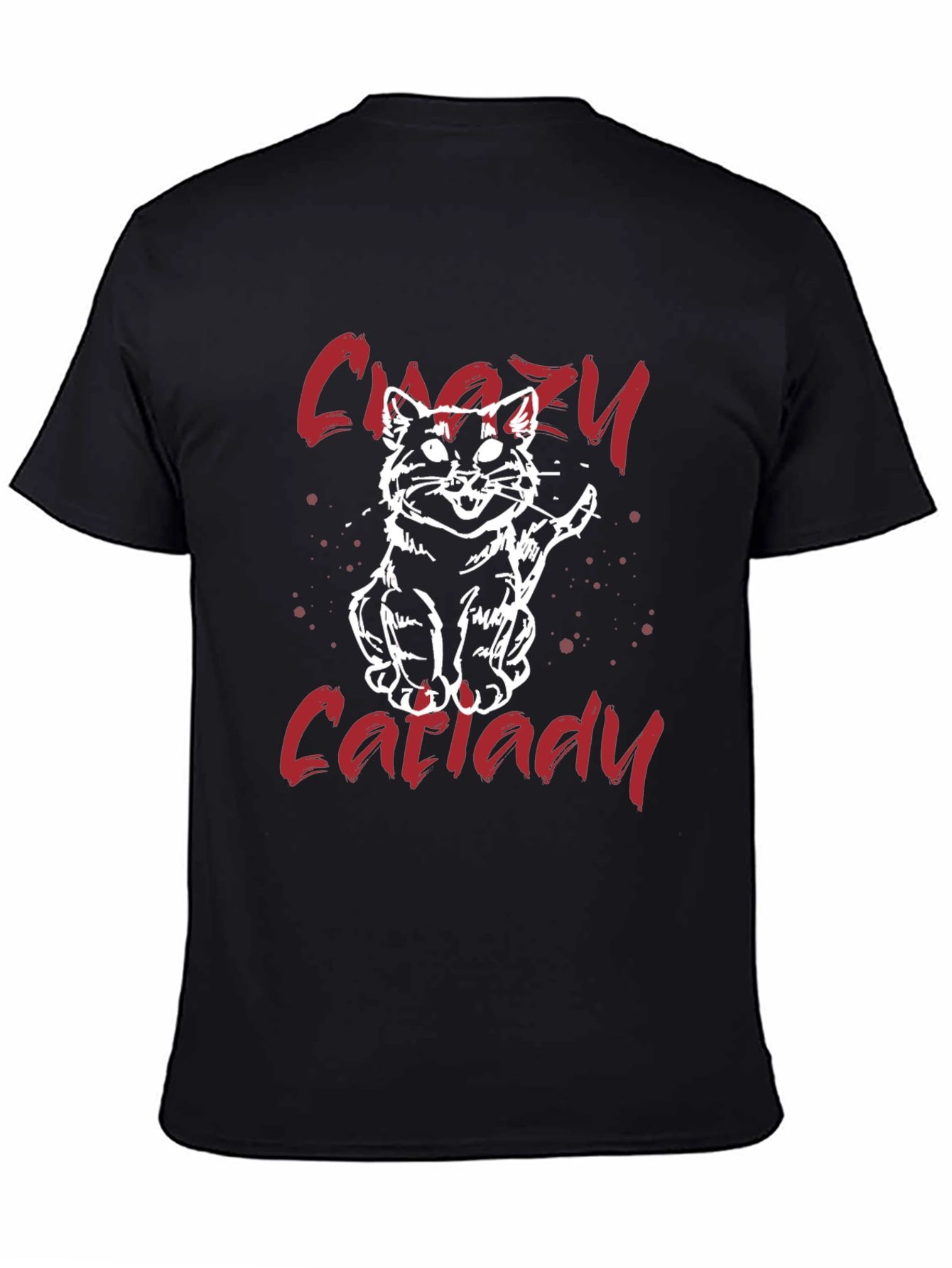 Crazy Cat Lady Graphic T-Shirt