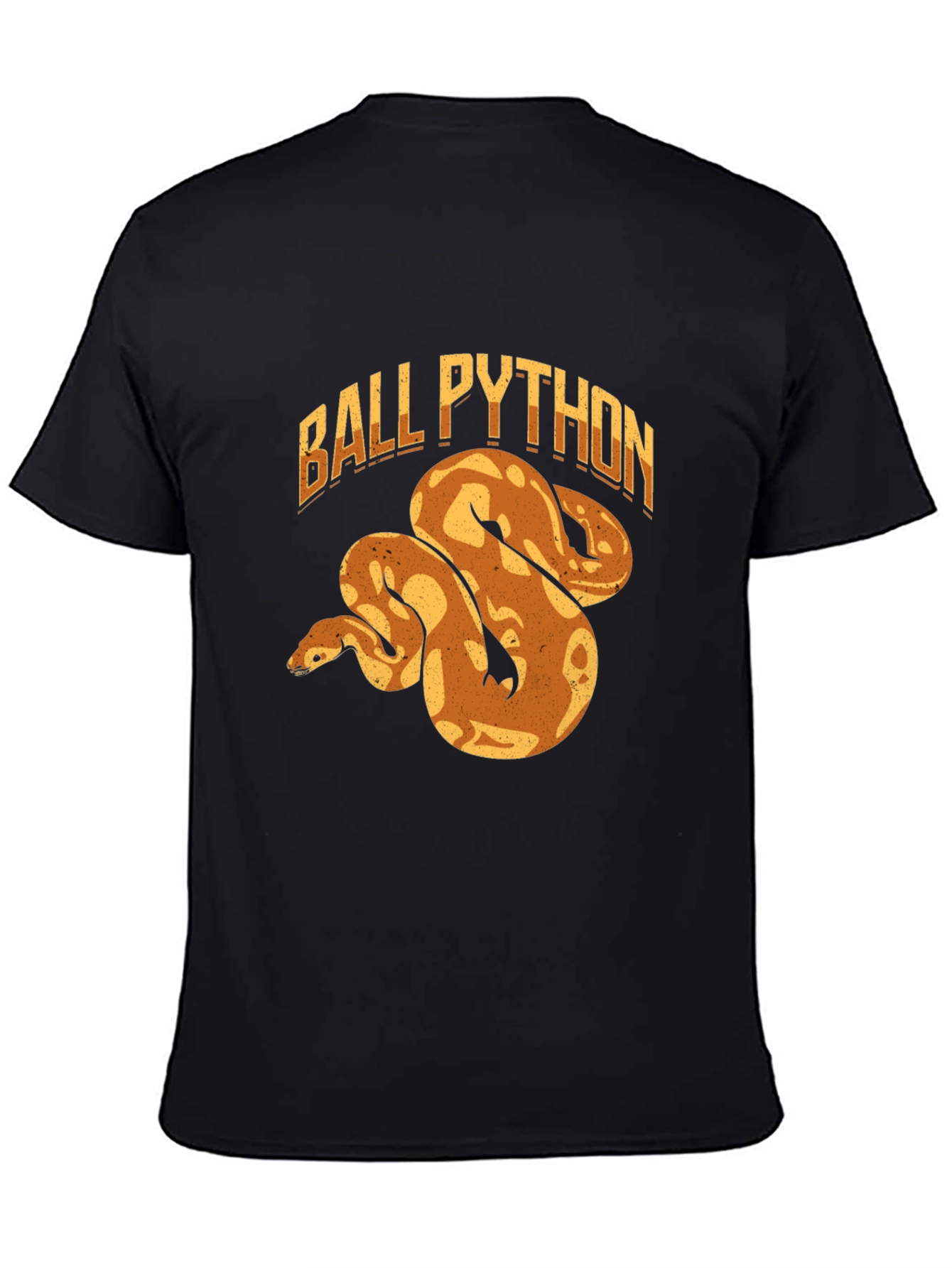 Ball Python Graphic T-Shirt Snake Lover Reptile Tee