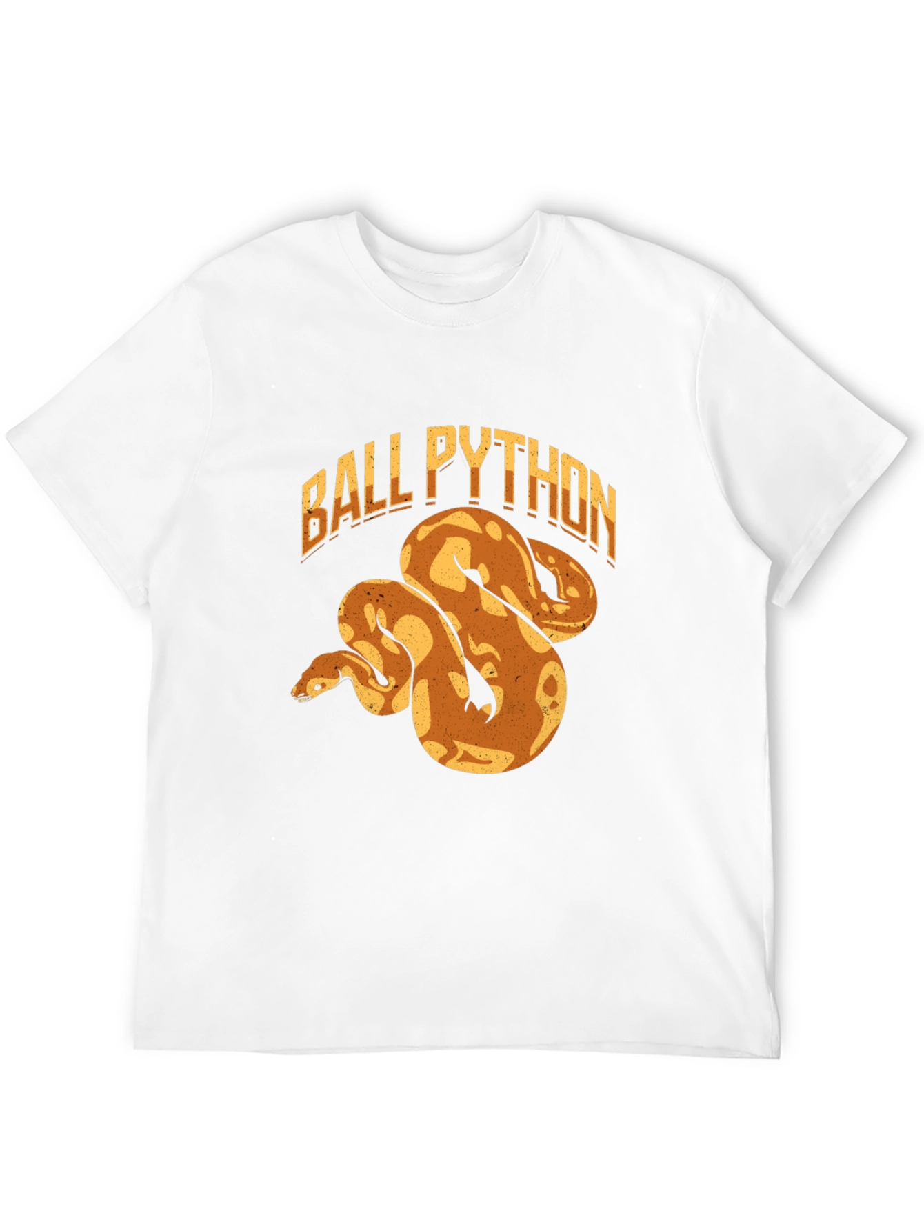 Ball Python Graphic T-Shirt Snake Lover Reptile Tee