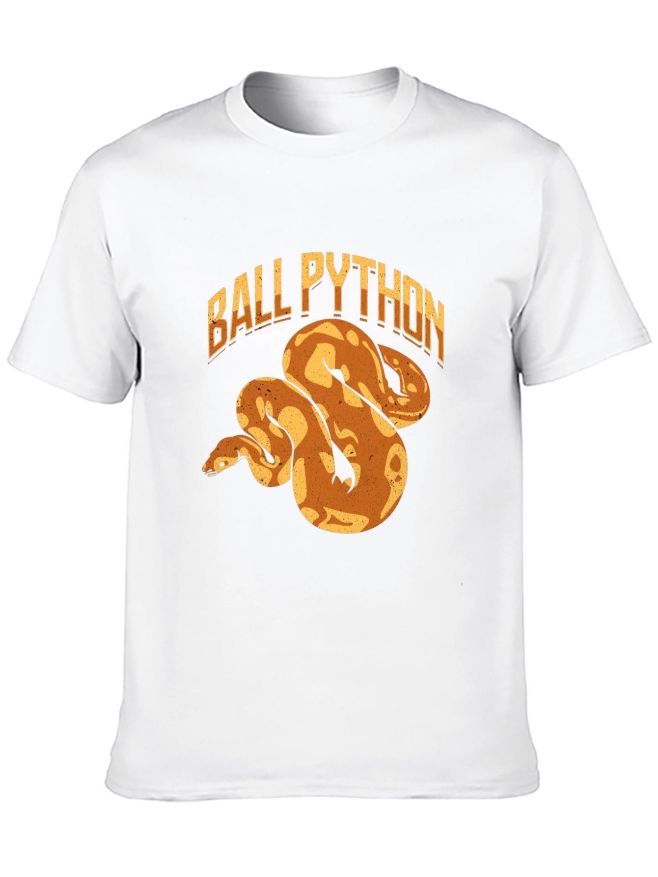 Ball Python Graphic T-Shirt Snake Lover Reptile Tee