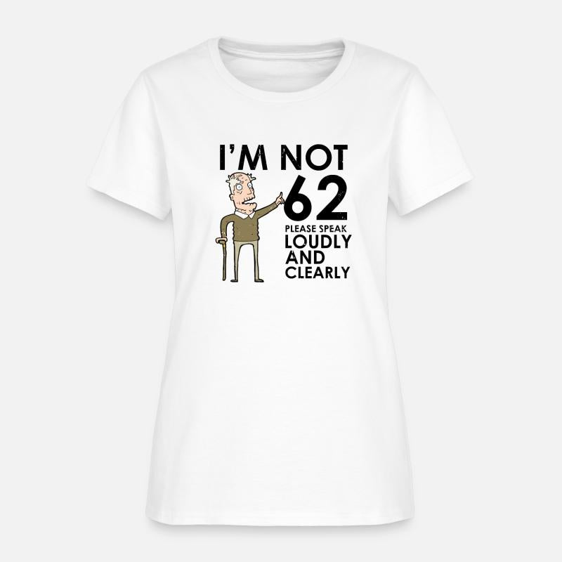Humorous Elderly Sarcastic Granddad 62th Birthday