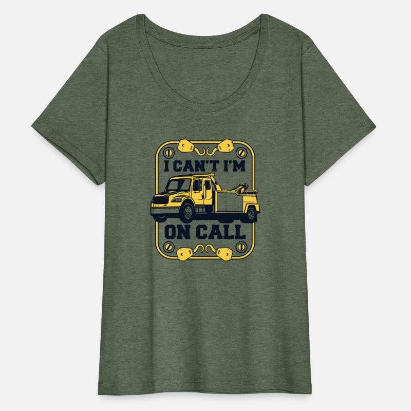 I Can't I'm On Call Tow Truck Toys Driver Tow