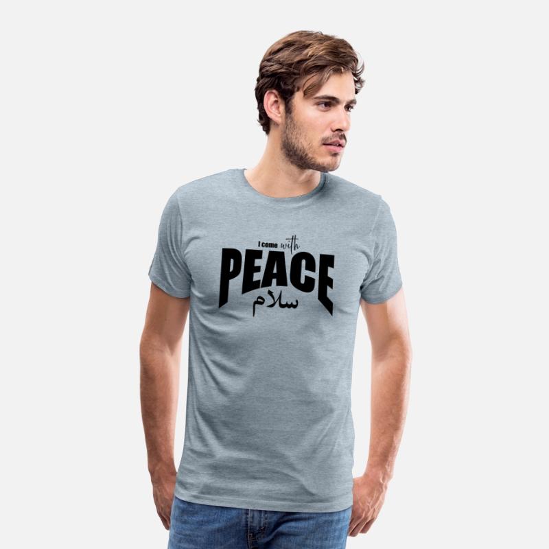 I Come with Peace - black