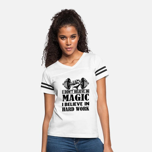 I don't believe in magic, I believe in hard work