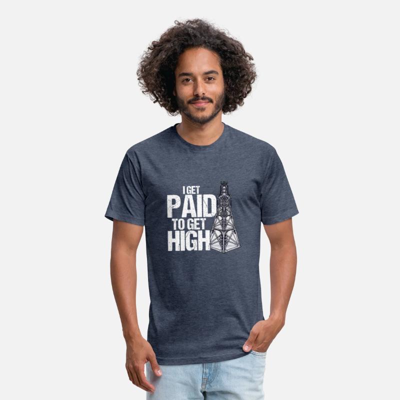 I Get Paid To Get High Linemen Tower Climber