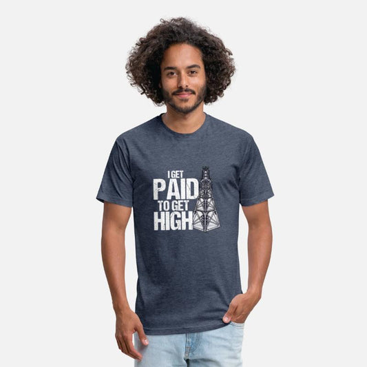 I Get Paid To Get High Linemen Tower Climber