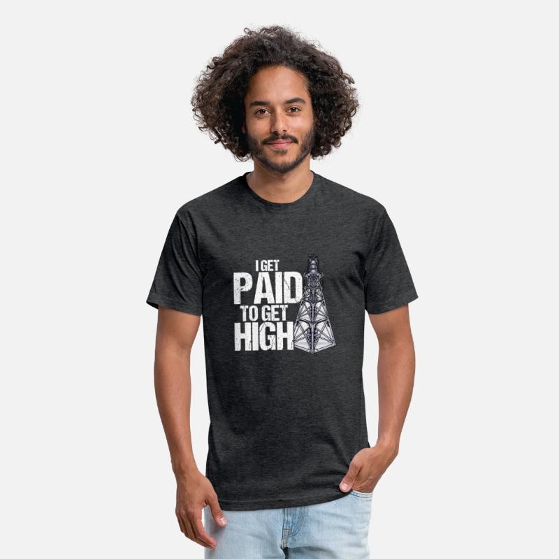 I Get Paid To Get High Linemen Tower Climber