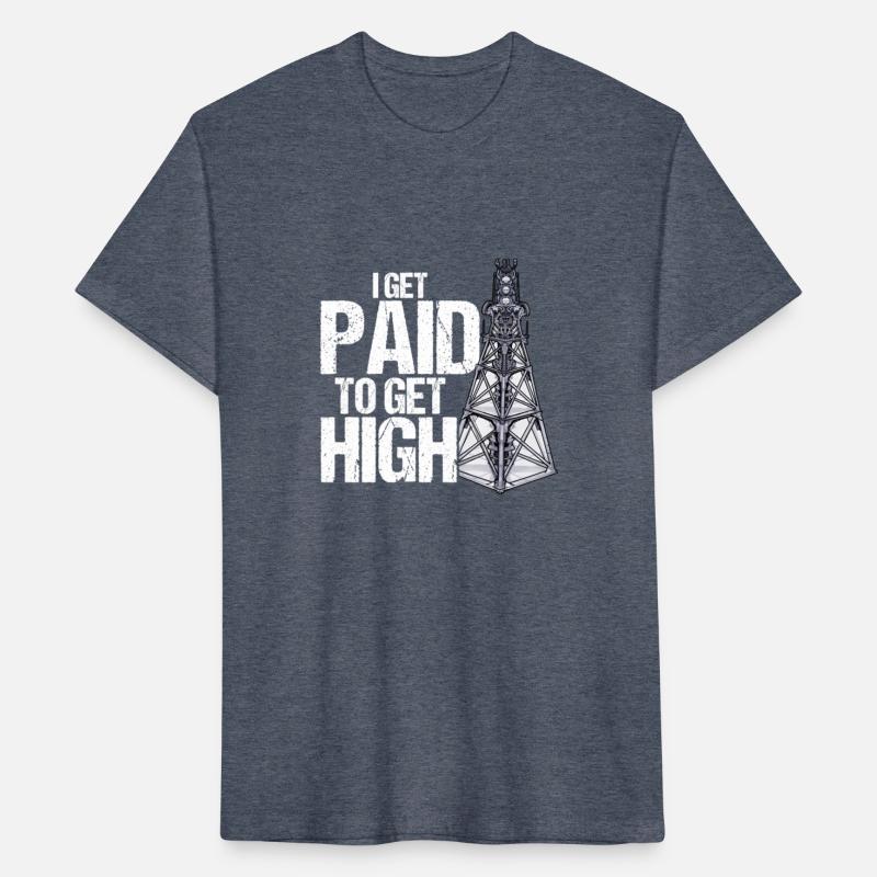 I Get Paid To Get High Linemen Tower Climber